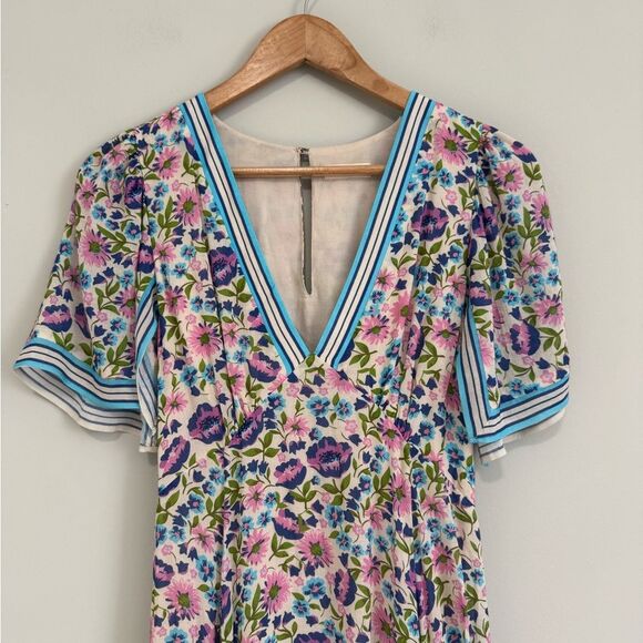 SPELL Impala Lily Handkerchief Floral Dress - Picture 3 of 9